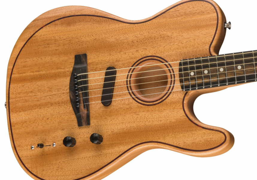 AMERICAN ACOUSTASONIC® TELECASTER® ALL-MAHOGANY